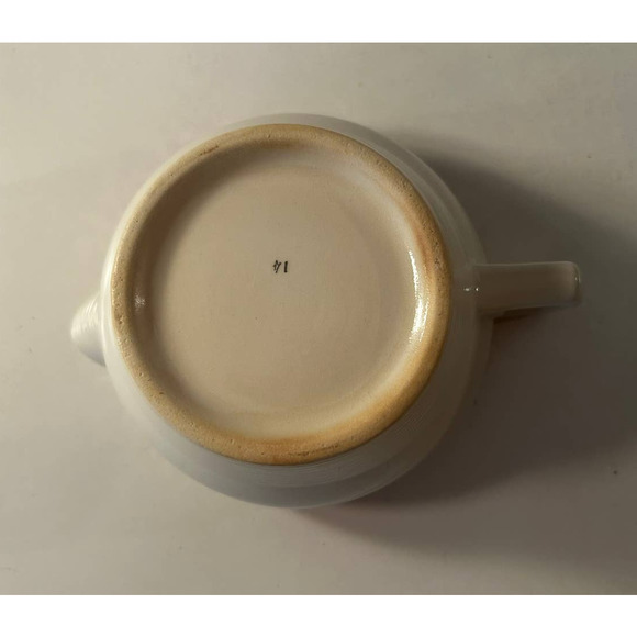 VGVC Taylor Smith Taylor 22K Gold Filigree 6.5" Wide Floral Bouquet Creamer - Picture 7 of 7